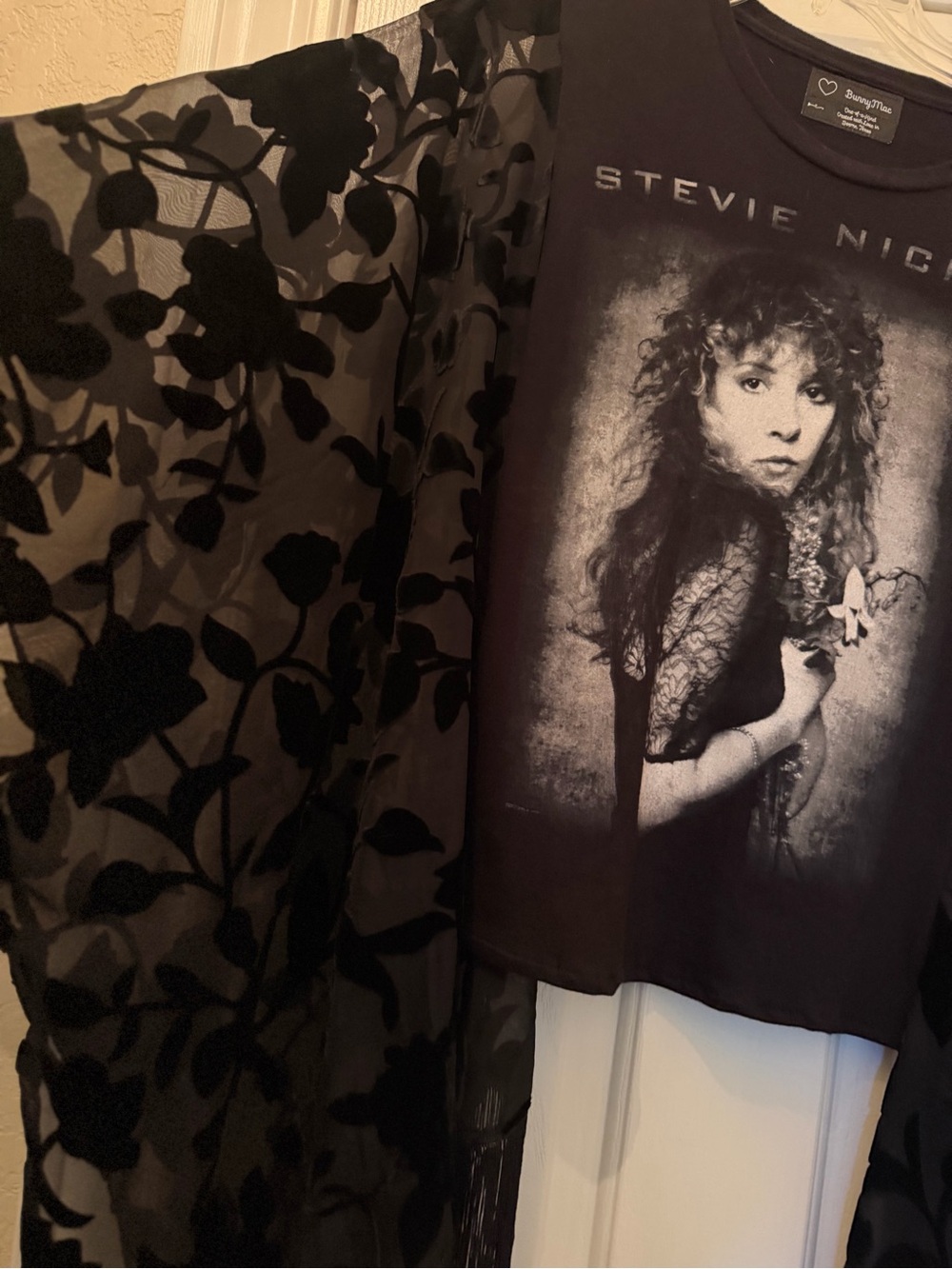 Stevie Nicks custom poncho - one-of-a-kind - Picture 4 of 6